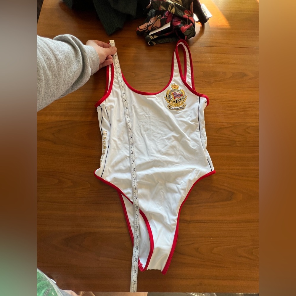 GUESS Baywatch Style One Piece Swimsuit L NWT - Picture 3 of 9